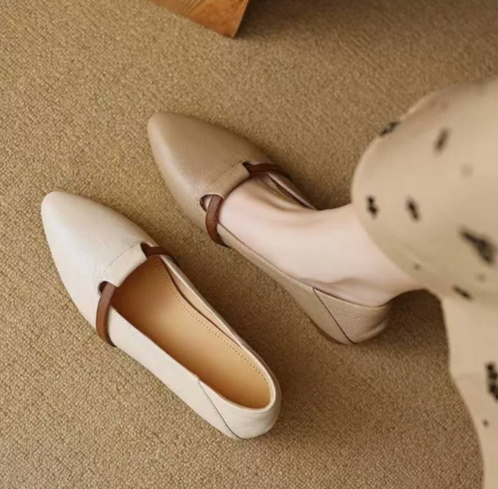 PU Leather Women’s Flat Shoes