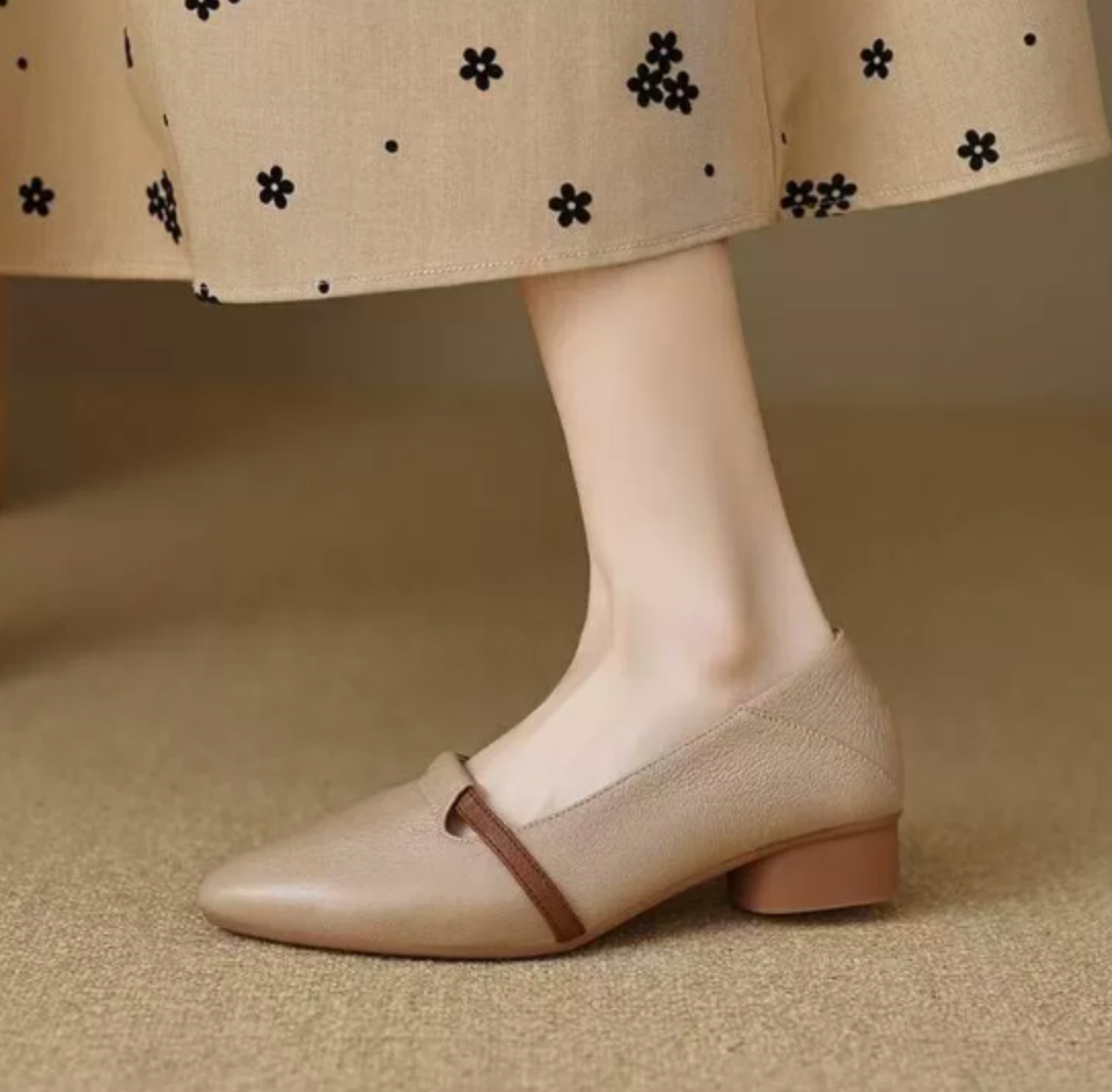 PU Leather Women’s Flat Shoes