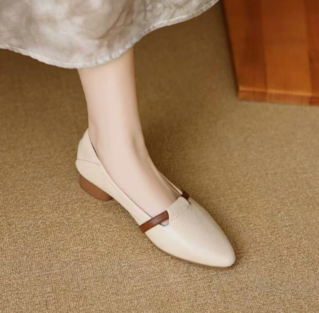 PU Leather Women’s Flat Shoes
