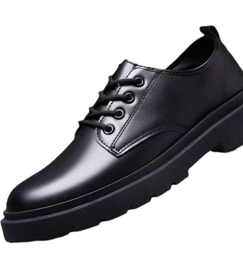 Trendy Lace-Up Work Shoes